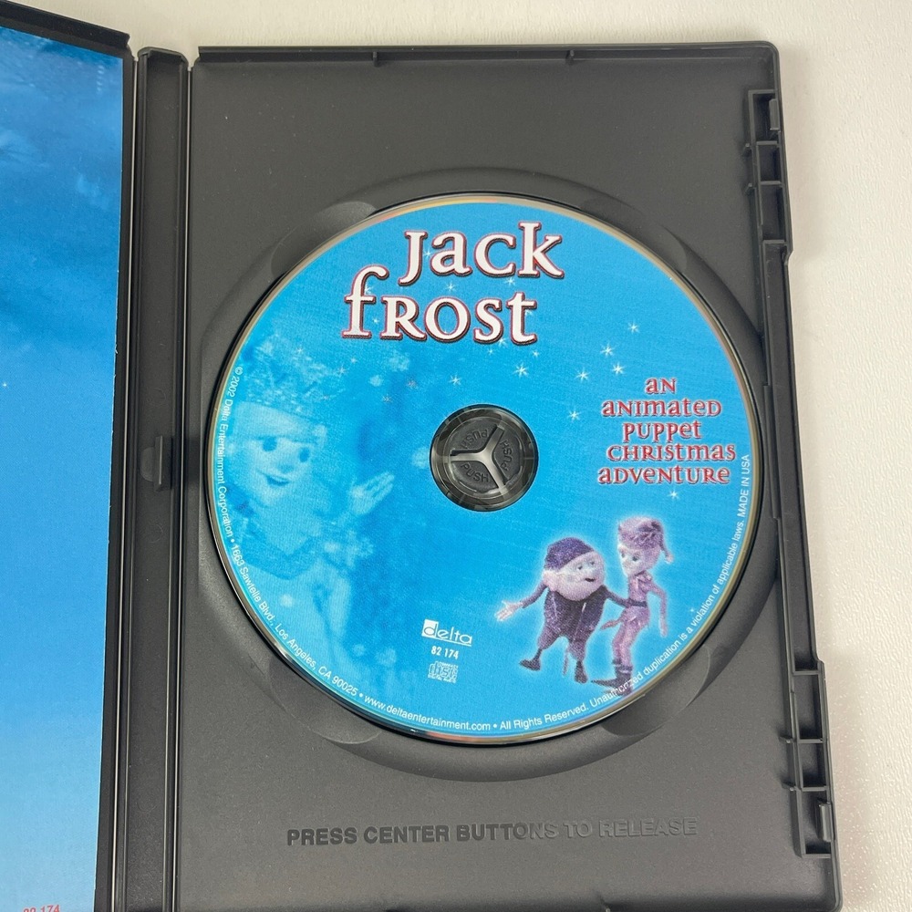 Jack Frost DVD 2002 Rankin Bass An Animated Christmas Puppet Adventure - Picture 9 of 9